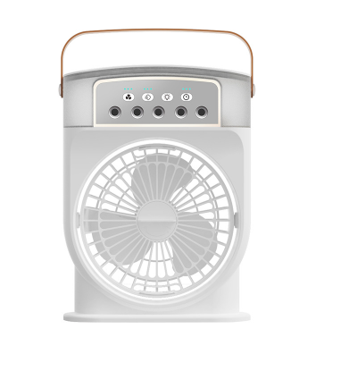 Rechargeable Air Cooling USB Fan with LED Night Light Water Fan
