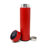 Insulated 304 Stainless Steel Smart Temperature Display Touch Water Cup, Straight Body, with LED Display