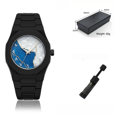 Aura watch 2025 New Arabic Aura Watch ( multi colour dial) Modern Creative Design